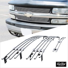 For 99-02 Silverado 150000-06 Tahoesuburban Billet Grille Insert Combo