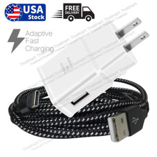 10FT Type-C Cable USB Fast Wall Charger Adapter For Samsung Galaxy Android Phone