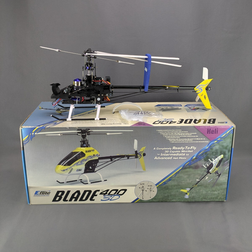 E-flite Blade 400 3D RC Helicopter eflite Heli - FOR PARTS OR REPAIR AS IS