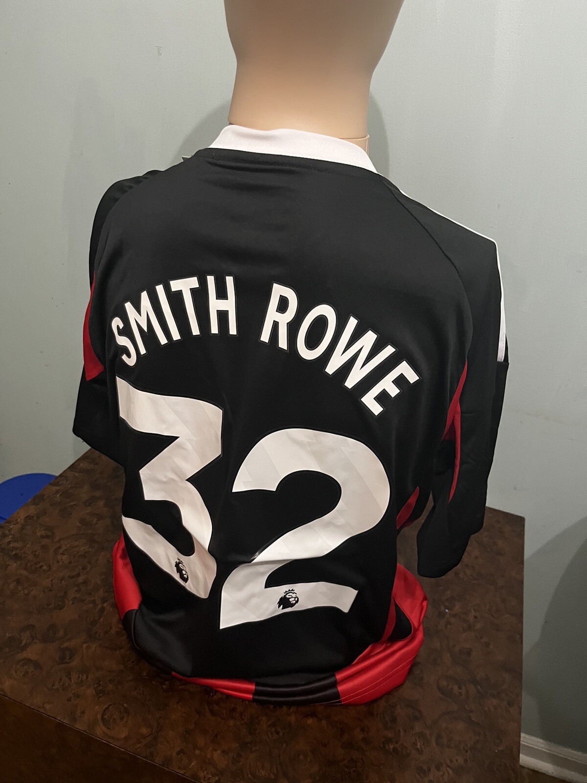 FILA Maglia Smith Rowe Fulham Away Stripes taglia US XL