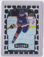 20-21 UD ALLURE ROOKIE NHL 1945 SHIELD PARALLEL/45 KIEFFER BELLOWS #72 ISLANDERS