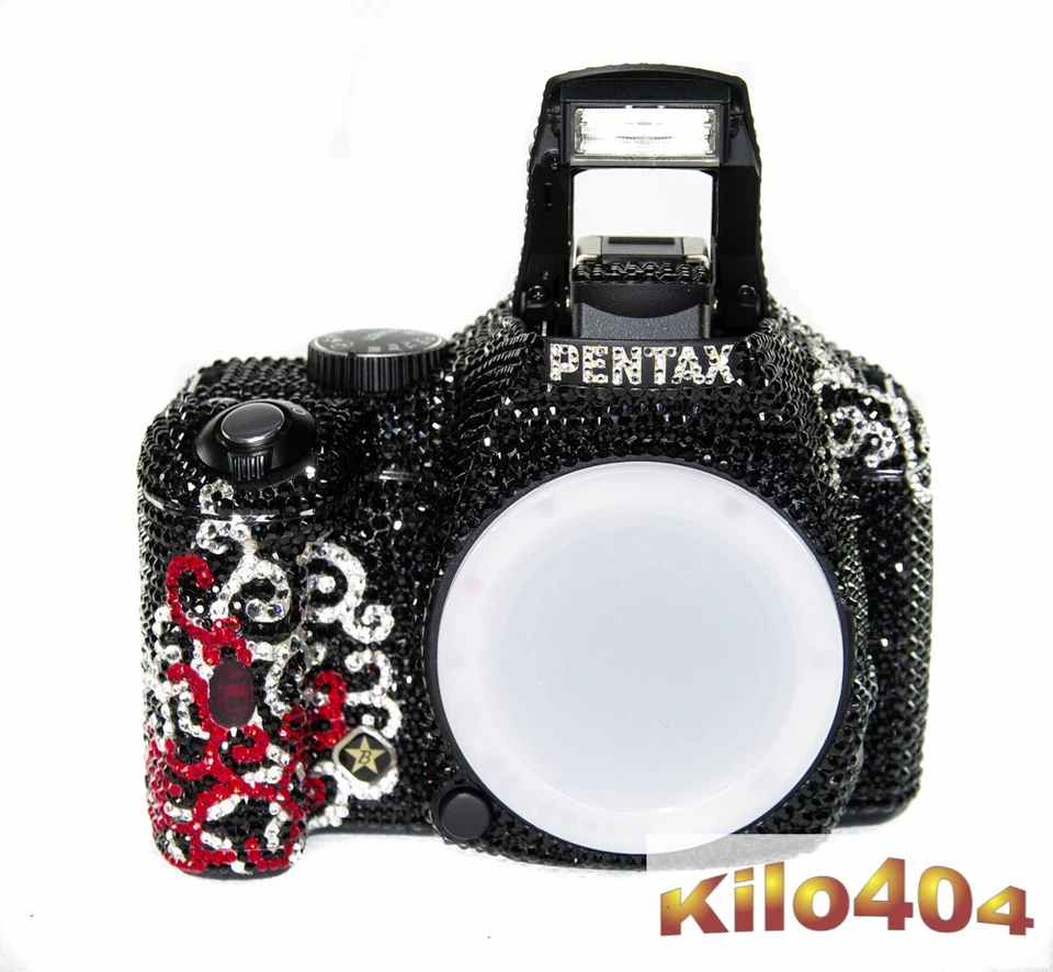 Pentax K-m ✯ Swarovski ✯ DSLR ✯ Wie NEU ✯ Nr. 1 0 von 150 ✯ Cristal Lized ✯ Gurt - Bild 4 von 4