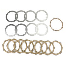 Clutch Kit Steel & Friction Plates fit for Honda VFR400 VF500 Suzuki GSX400 UK