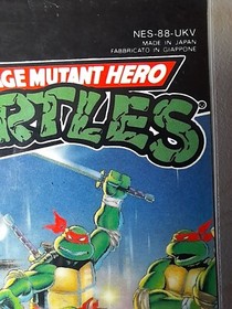 Nintendo 1985  Teenage Mutant Hero Turtles Game NES-88-UKV