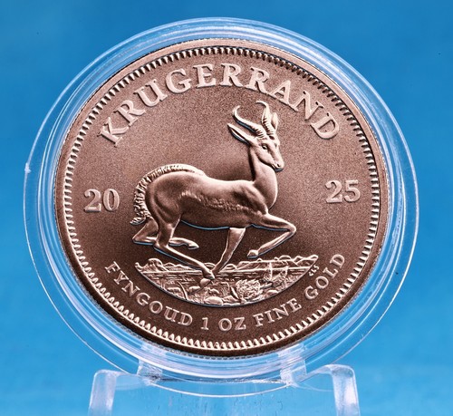 Sudáfrica Krugerrand 2025 1 oz oro ST / BU moneda de inversión (2) - Imagen 4 de 9