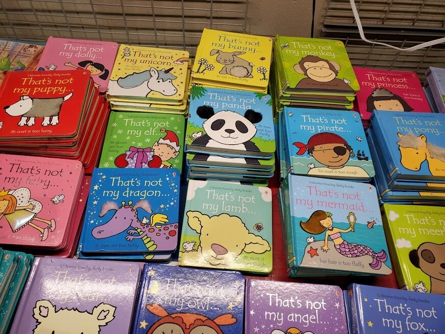 LOT OF 5 USBORNE KIDS TOUCHY-FEELY "THAT'S NOT MY" BOARD BOOKS - RANDOM *MIX* Foto 3 de 4