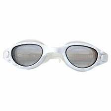 Anti-Fog Kids Silicone Swimming Goggles, Adjustable Size, White