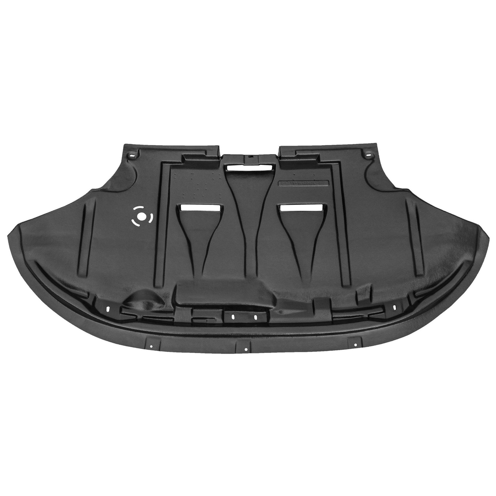 Plaque de protection moteur HDPE Audi S6 C5 1998 finition noire haute résistance
