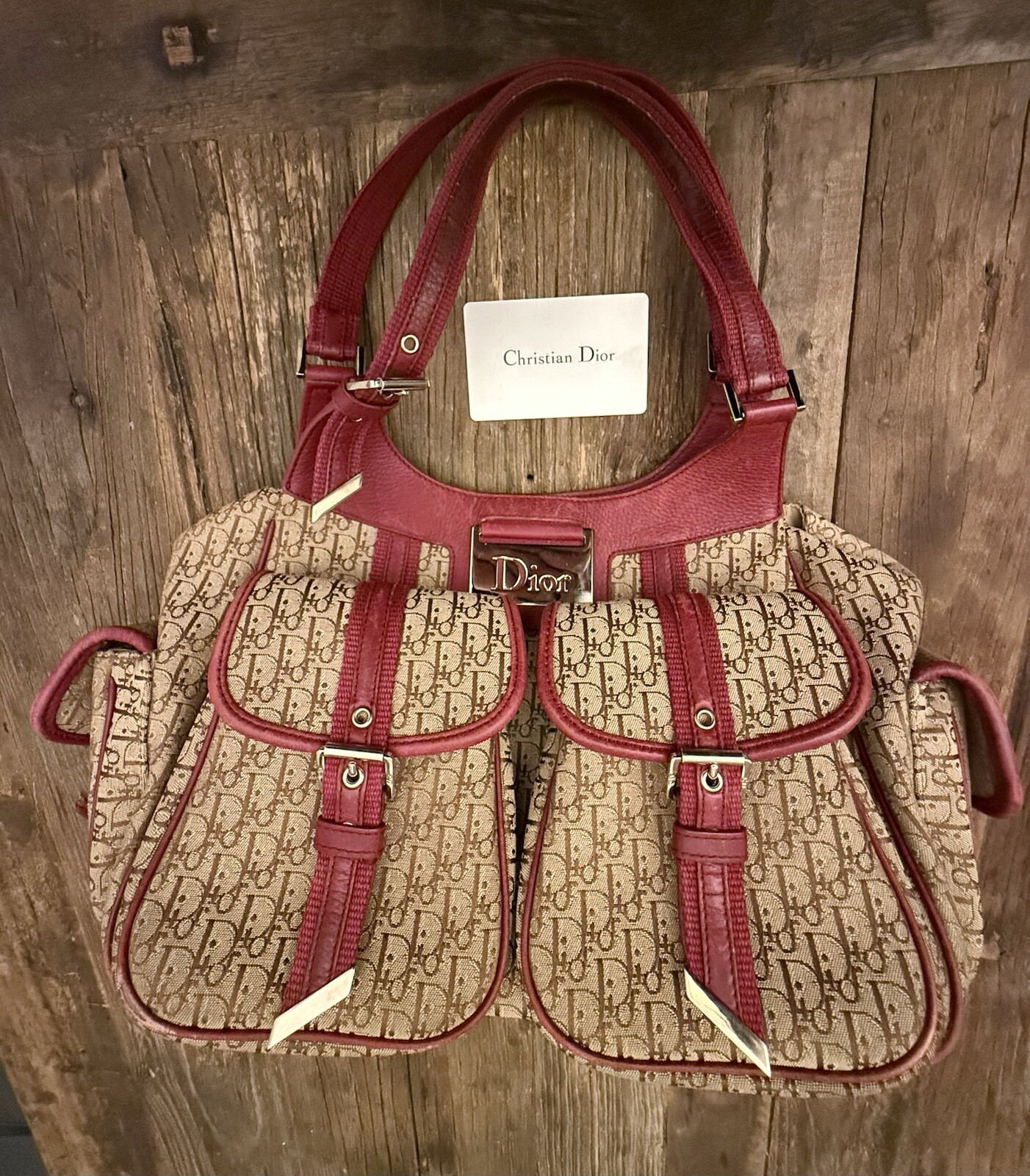 Christian Dior Monogram Canvas Multipocket Should… - image 16