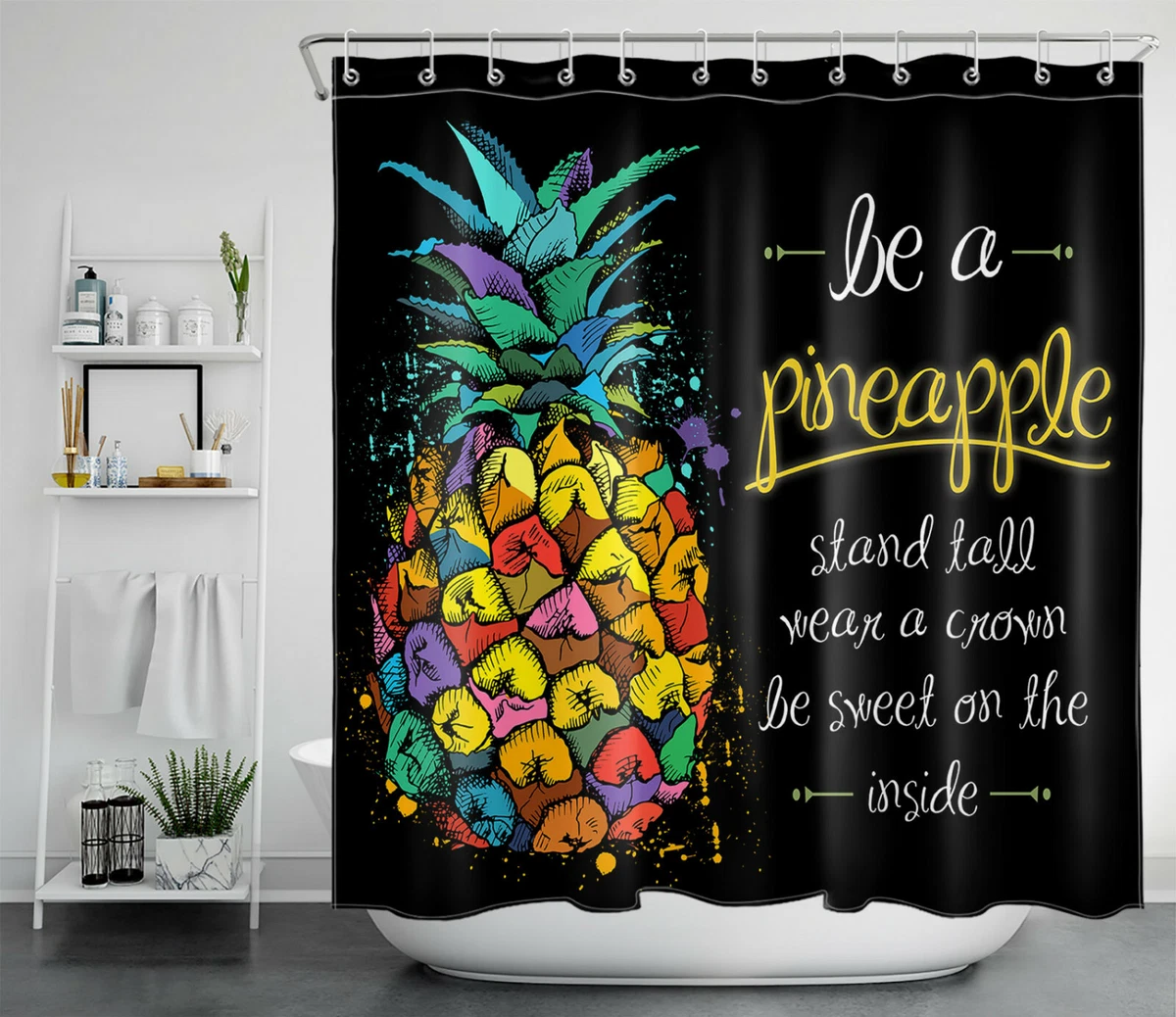 Pineapple sale bathroom decor