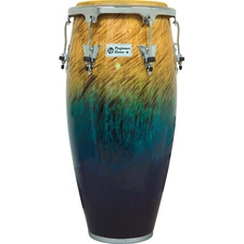 LP Performer Series Conga with Chrome Hardware 11 Inch Quinto Blue Fade