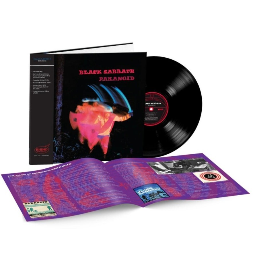 【新品】Black Sabbath – Paranoid 『 Rhino 』 Black Sabbath - Paranoid Rhino High Fidelity 1/5000 Numbered