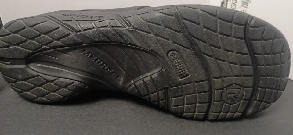 Zapatos sin cordones Merrell negros medianoche gamuza para mujer talla 9 AMPLIOS como nuevos J001434w Foto 4 de 4