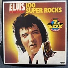 Vintage LP Record - Elvis Presley - 100 Super Rocks - 7 LP Box Set Pre Owned