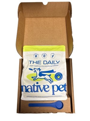 (120 Scoop) Native Pet 11-in-1 Dog Multivitamin Powder 28oz