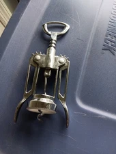 Vintage EKCO Wing Corkscrew Bottle Opener Heavy Duty Wine/ Beer