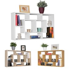 FineBuy Étagère Murale 85x47,5x16 cm Étagère Suspendue Flottante Design Moderne