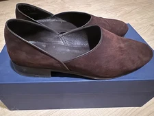 Bode Suede House Shoes - Brown Size 41/ US 8