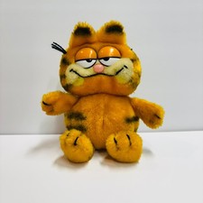 Vintage 1978 1981 Fun Farm Garfield Plush - Stuffed Animal Cat Bean Bag Bottom