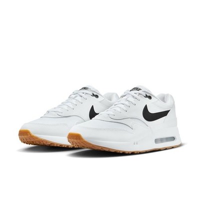 Men s Size 8 Nike Air Max 1 '86 OG Golf Shoe Big Bubble White FN0697-100 No Lid