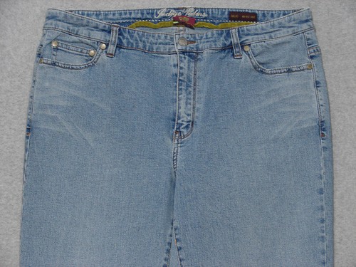 SD13433 **INDIGO PALMS** DALLAS MIDRISE BOOT WOMENS JEANS sz14R - Picture 4 of 5