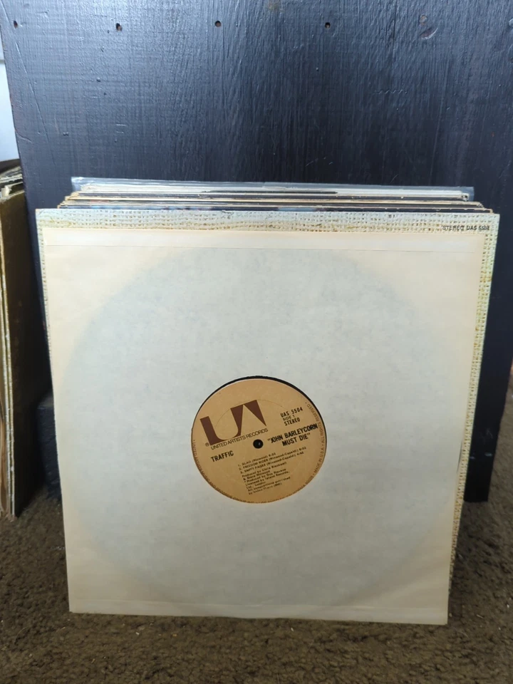TRAFFIC LP John Barleycorn Must Die 1970 United Artists VG+/VG+ - Image 4 of 4