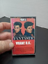 Audio Music Cassette Tape, Wham "Fantastic" U.K. 1983