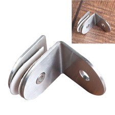 Railing Glass Clamp U-clamp Shower Support Stainless Steel Clamps Bracket
