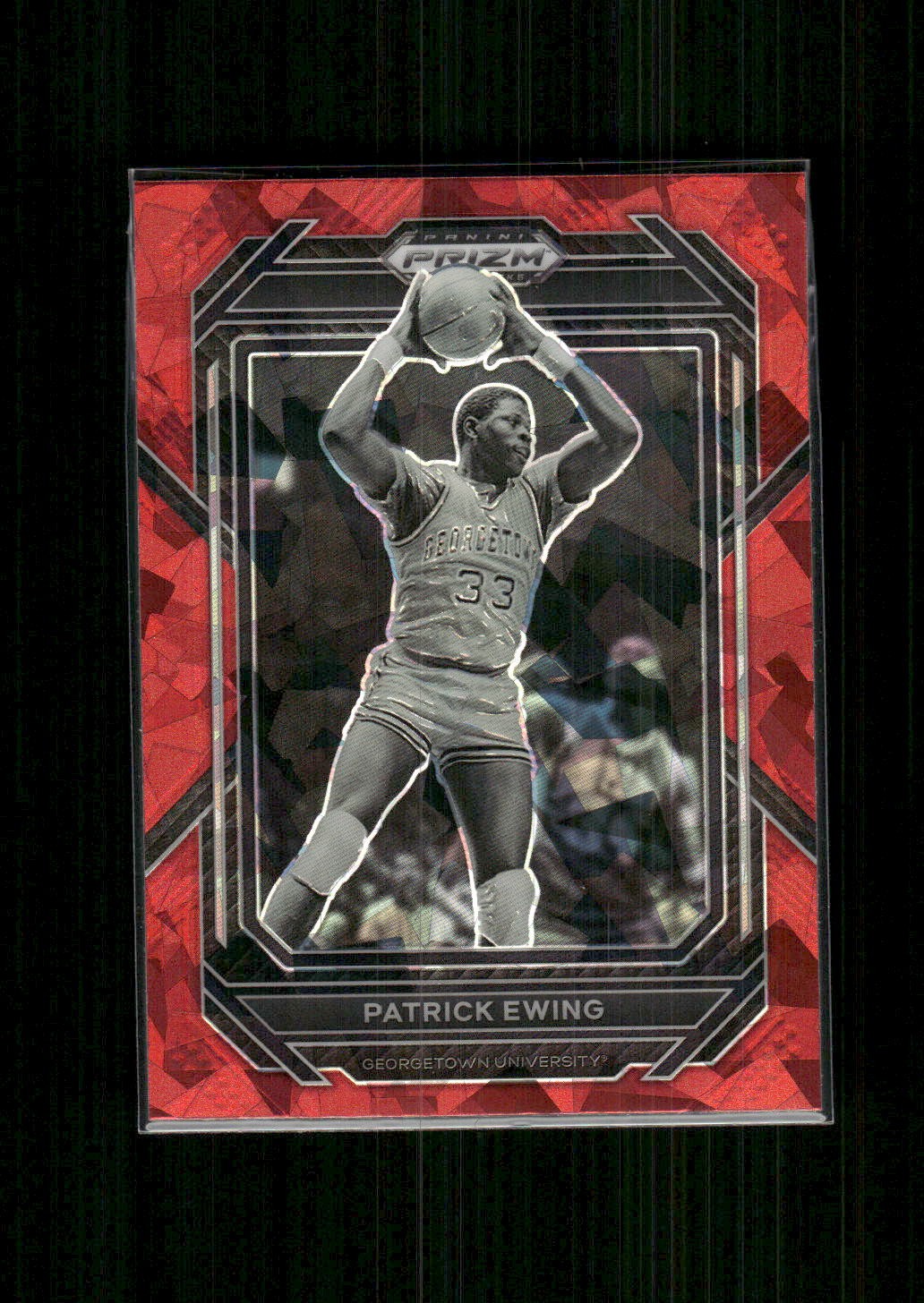 2023 Panini Prizm Draft Picks #96 Patrick Ewing Red Ice