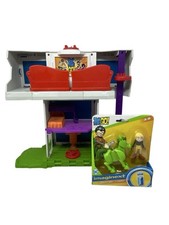 Imaginext Teen Titans Go Tower Clubhouse Playhouse 2 Figures Fisher Price 2016