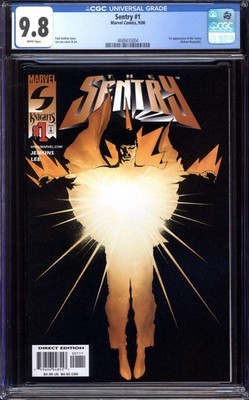 SENTRY #1 CGC 9.8 WHITE PAGES // MARVEL COMICS 2000