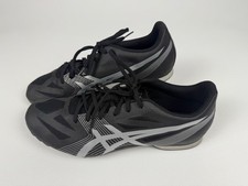Asics Hyper MD 6 Spiked Track  Field Shoes Black / Silver Men's 11.5