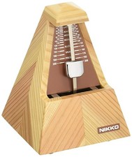 Made in Japan NIKKO Wooden So 610 Pendulum Metronome NEW 192044