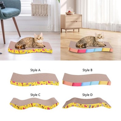 Katzenkratzer Wellpappe Kratzcouch Wendekratzbrett für