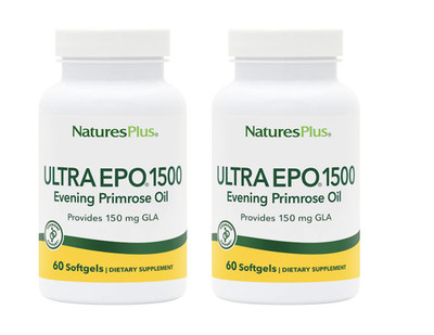 Natures Plus Ultra E.P.O. 1,500 mg 60 softgels (2 PACK)