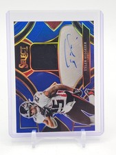 TYLER ALLGEIER 2025 SELECT PRIZM BLUE AUTO JERSEY /149 #SME-TAR FALCONS Q6707