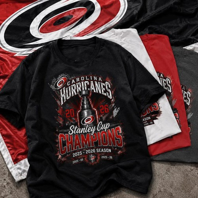 #ad #ad Carolina Hurricanes 2026 Stanley Cup Champions T Shirt Hockey Fan Tee $20.00