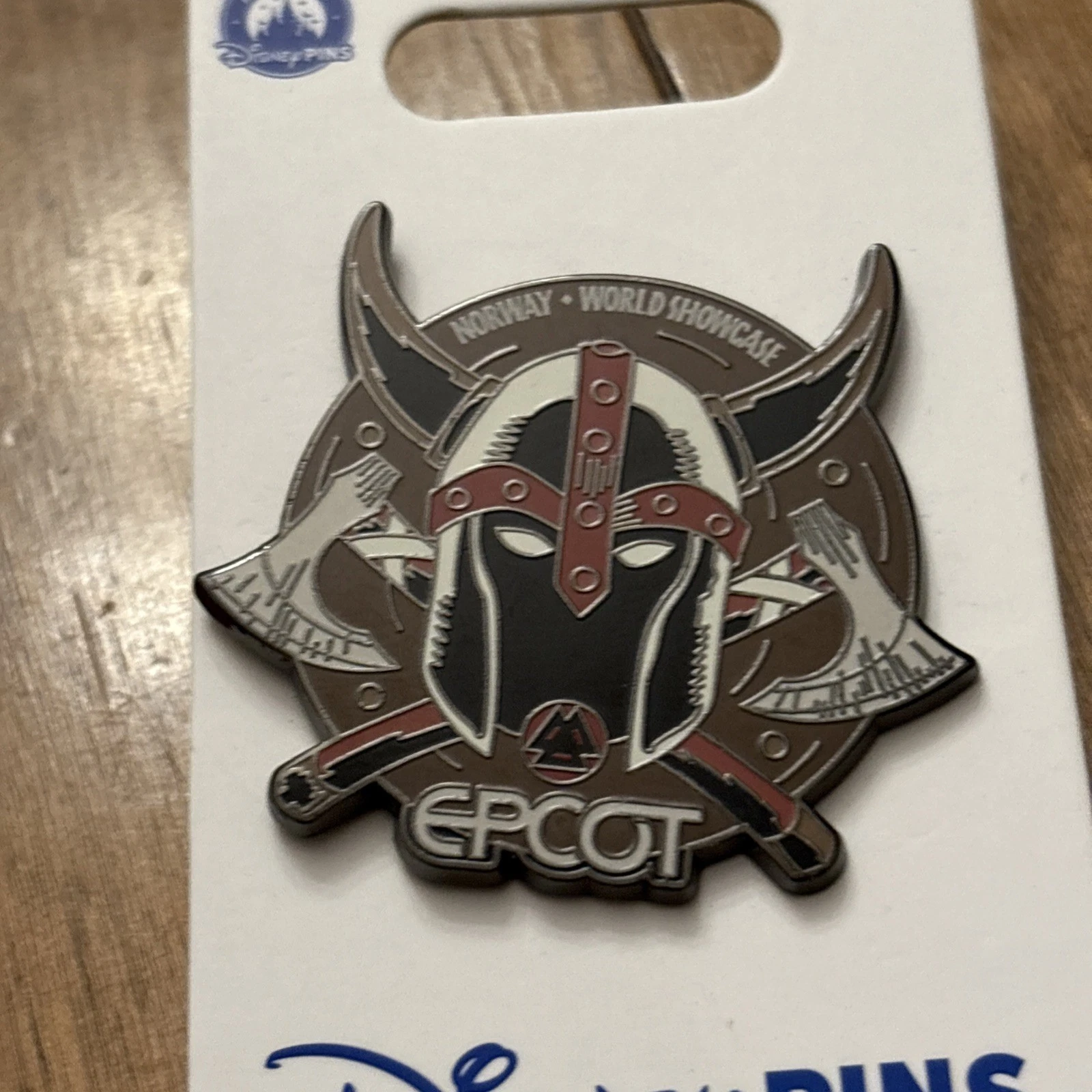 New Disney EPCOT Norway Pavilion World Showcase Viking Pin