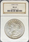 1904-O Morgan Dollar MS63 NGC (#PA1839825129)