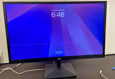 LG 27MK400H-B 27'' FHD Monitor 1920x1080 TN Display - WORKING BUT LINE ON SCREEN