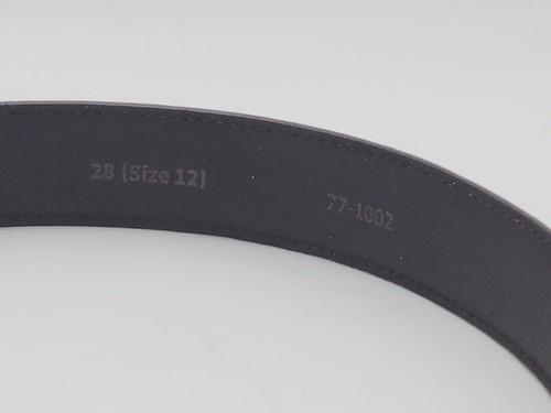 Johnston & Murphy Soft Brown Genuine Leather Belt - Youth/Kids Size 28 / 12 - Picture 15 of 19