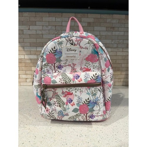 Loungefly Sleeping Beauty Princess Aurora Flowers & Fairies Floral Backpack