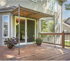 Small Gazebo 5' X 8' Canopy Shelter Outdoor Sun Shade for Patio Backyard Garden