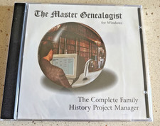 The Master Genealogist 3.x for Windows 95 CD-ROM By Wholly Genes Free Shipping