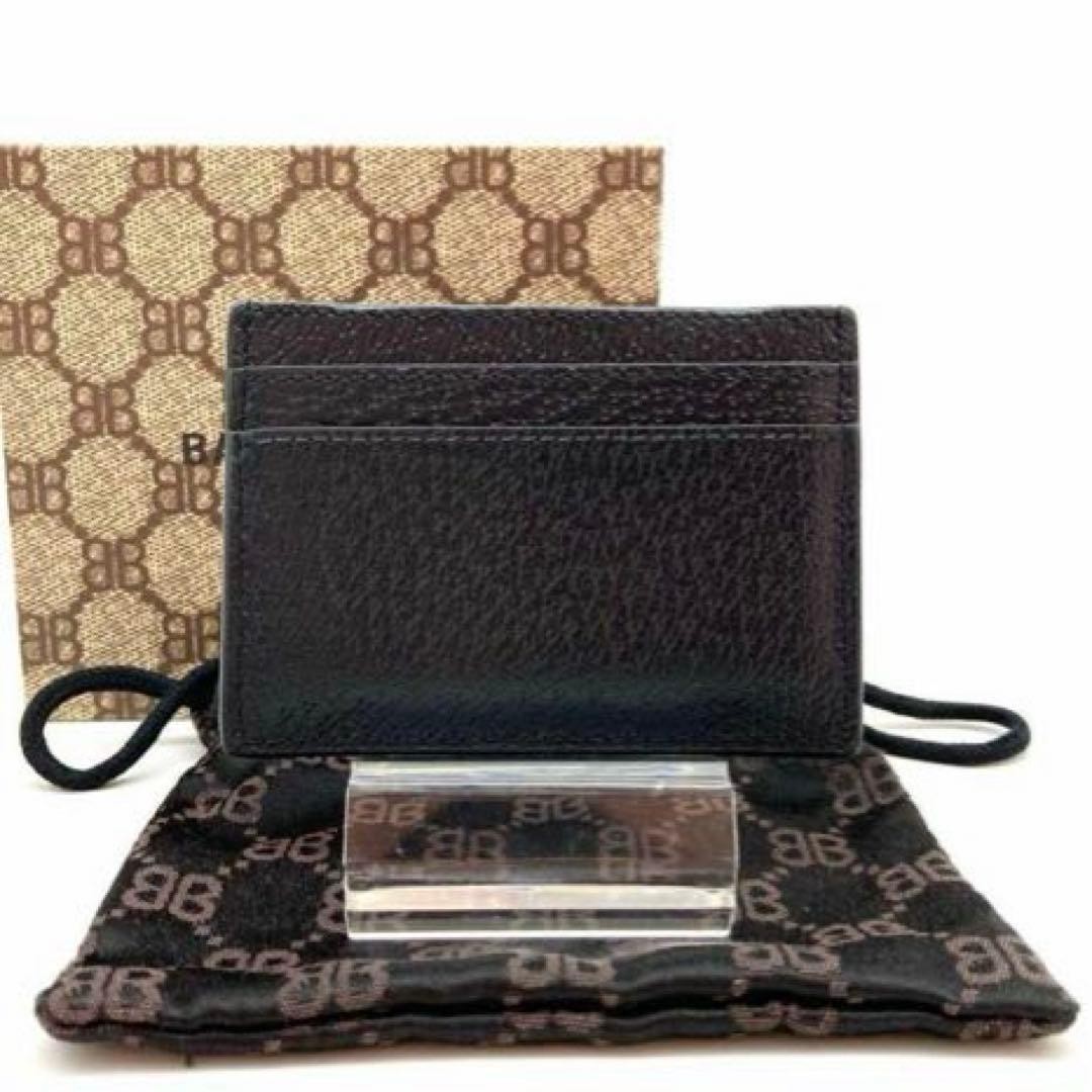 BALENCIAGA GUCCI Card Case Slim Wallet Black Navy Red Hacka Project Ltd thumbnail 3