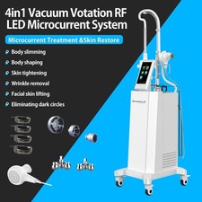 4in1 Rotation RF Vacuum Led Body Slimming Machine Fat Reduction Skin Tightening