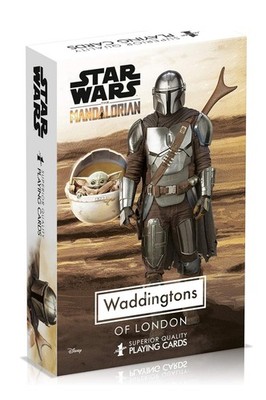 Star Wars The Mandalorian Original Waddingtons Nummer 1 Spielkartendeck 