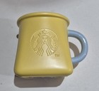 Starbucks Korea 2021 Spring Yellow Square 355 ml (12 oz) Mug