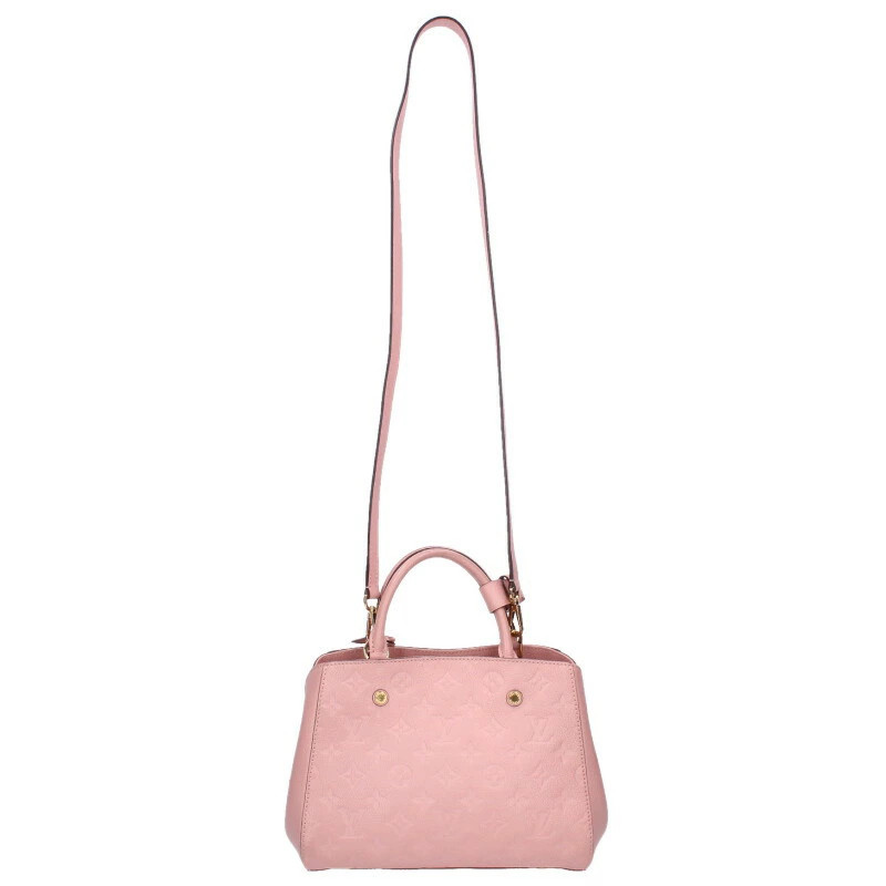 Louis Vuitton Montaigne BB M41199 Monogram Empreinte Handbag Width 27cm