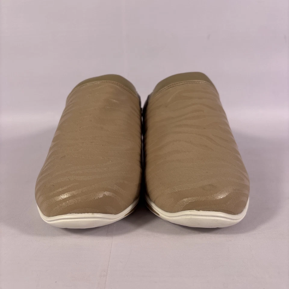 Sandalias planas sin cordones Walking Cradles Dana para mujer talla 9WW LT color topo cebra-NUEVAS Foto 3 de 4